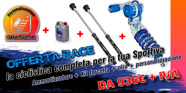 Offerta sospensioni per moto sportive